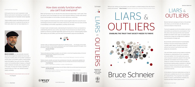 Liars and Outliers book jacket